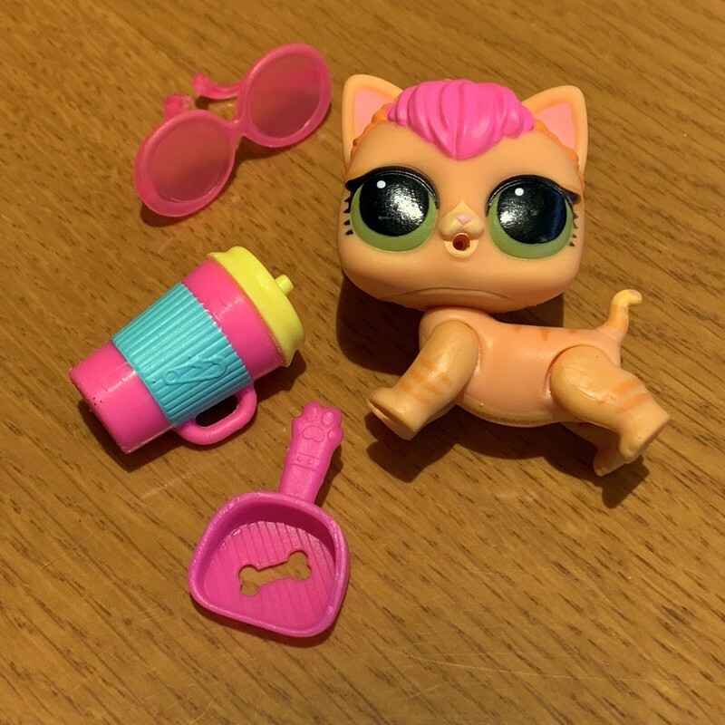 lol surprise neon kitty